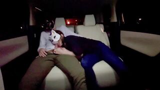 Married woman gets creampie car sex before changing to house - 9 image