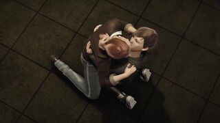Resident Evil Lesbian Relationship Claire Redfield & Moira Burton - 3 image