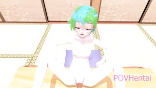 Earth-Chan missionary doggy - 2 image