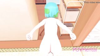 Earth-Chan missionary doggy