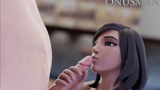 Overwatch Pharah 2 SFM & Blender 3D Hentai Porn Compilation - 4 image