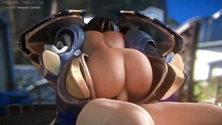 Overwatch Pharah 2 SFM & Blender 3D Hentai Porn Compilation - 8 image