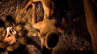 Fucking in the woods - 3D Animation - Sexy Blonde - VAM - 5 image