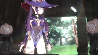 Mona caught and fucked by Hilichurls (Uncensored Hentai)