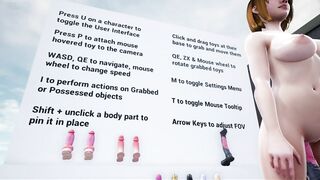 NaughtySandbox - 3D hentai game - part 3 - lesbian dildo sex - 4 image