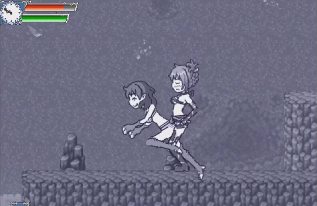 Full Gameplay of pixel style HENTAI GAME sex scene and CG watch online