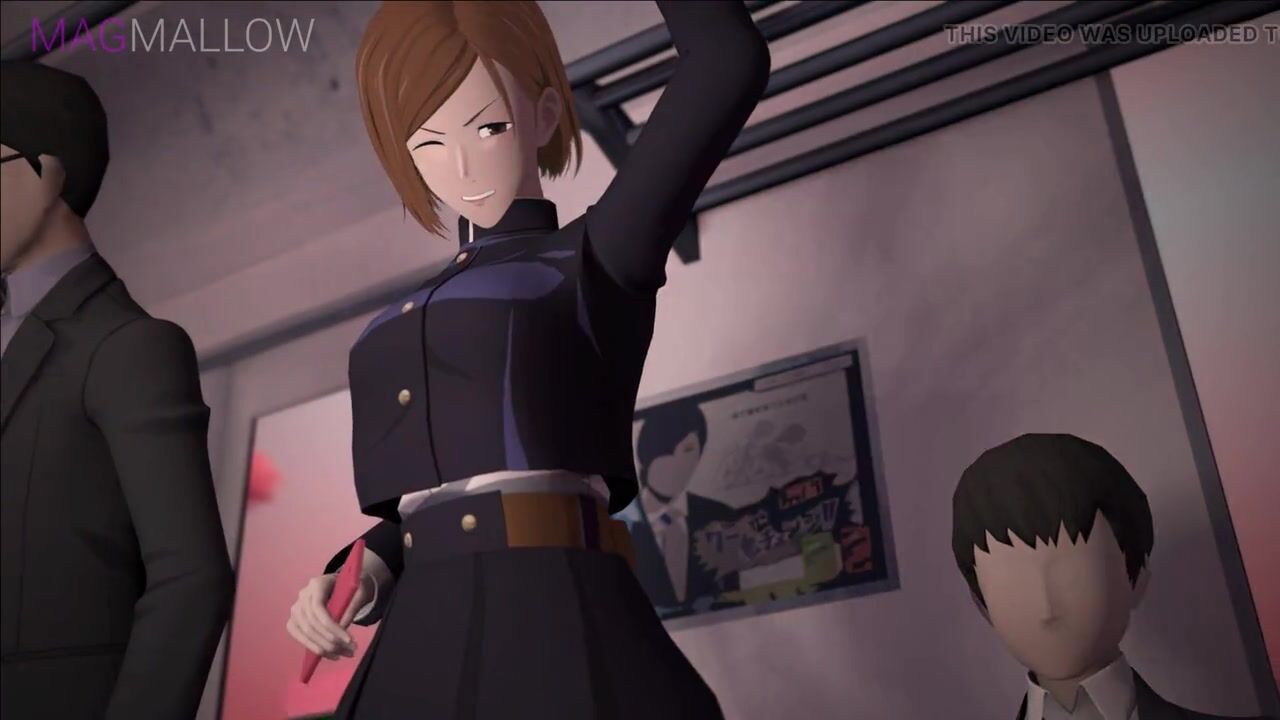 Magmallow: nobara kugisaki on train