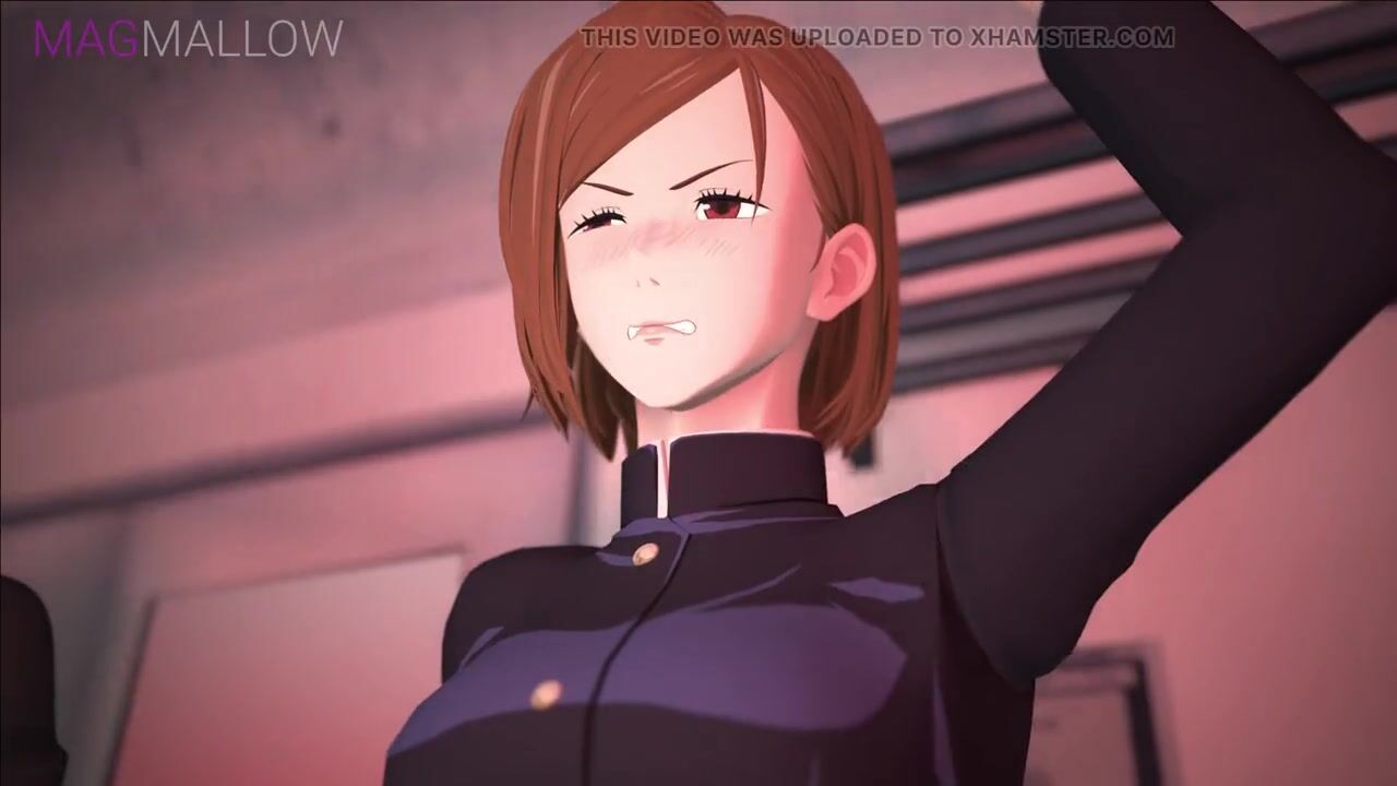 Nobara kugisaki on train by magmallow