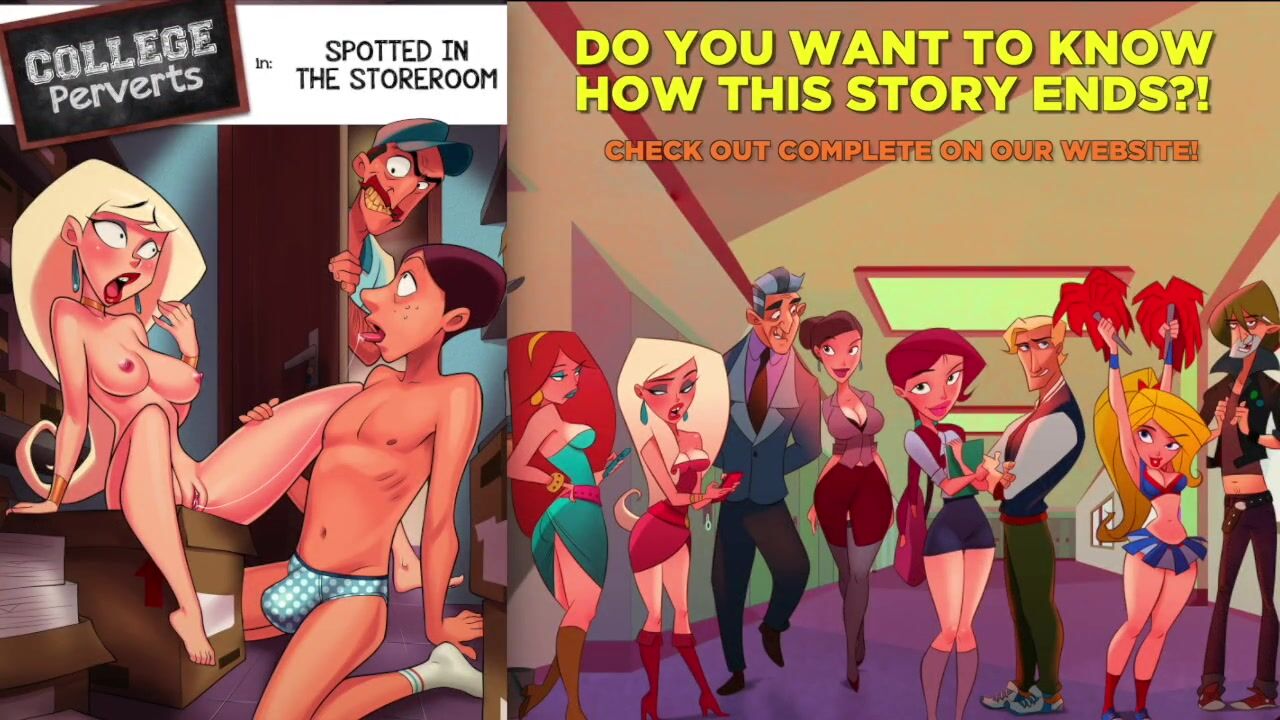 College perverts porn comic