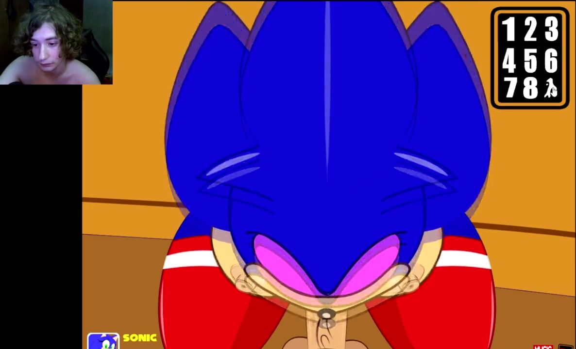 Sonic and Tales got a lot of cum on his face and in his ass - porn game  watch online